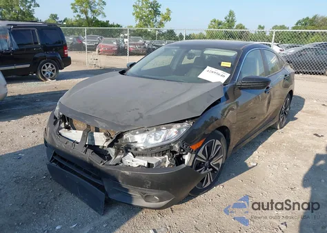 2018 Honda Civic Ex-L из США, поврежденный, VIN JHMFC1F78JX010164